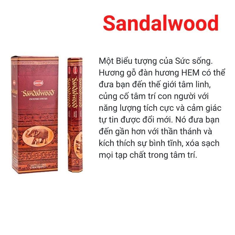 Hương nhang HEM75 Sandalwood